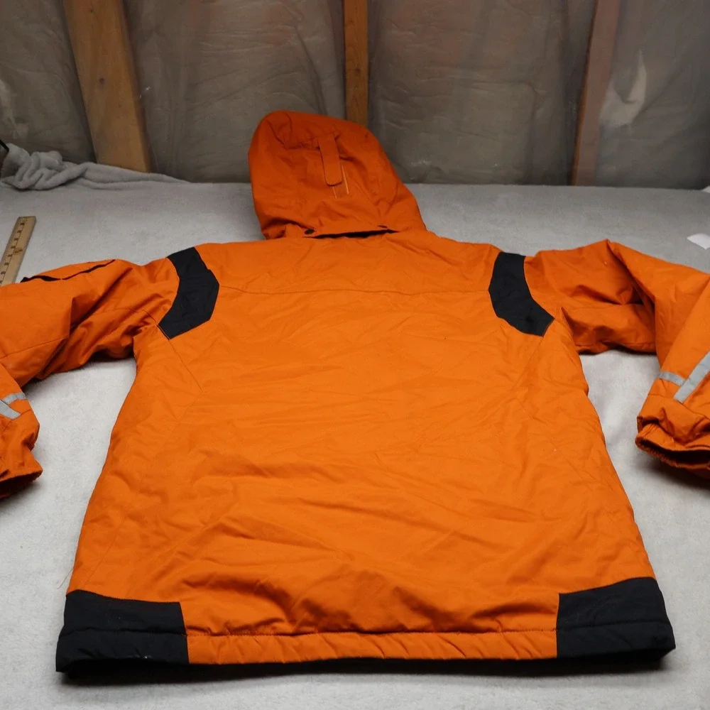 Columbia Jacket‎ Youth 18/20 Orange Waterproof Insulated Wind Rain Snow Winter